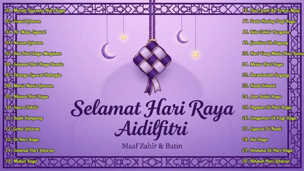 LAGU RAYA 2026 🌙 Koleksi Lagu Raya Terbaik Hari Raya Aidilfitri 1447H