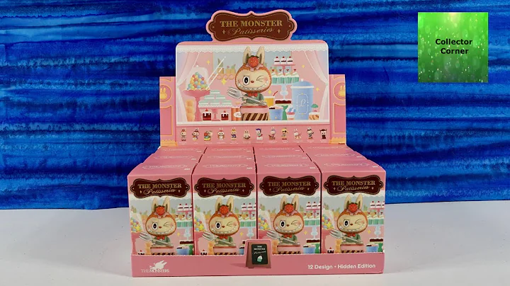 The Monster Patisseries Labubu Pop Mart Blind Box Figure Unboxing