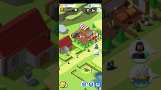 Idle Medieval Town - Tycoon, Clicker, Medieval Android IOS Review Gameplay KQL Walkthrough screenshot 4