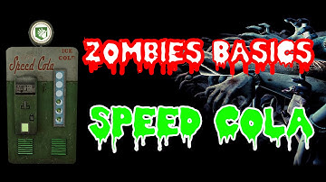 SPEED COLA - Zombies Basics Black Ops 3 - what is speed cola and how does it work?