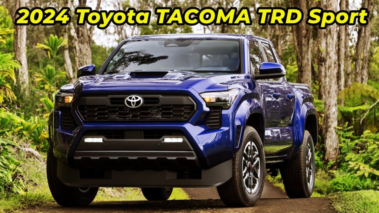 2024 Toyota TRD Sport (Blue Crush Metallic) First Look! The