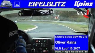 Onboard Johannes Scheid BMW Eifelblitz - 10. VLN 2007