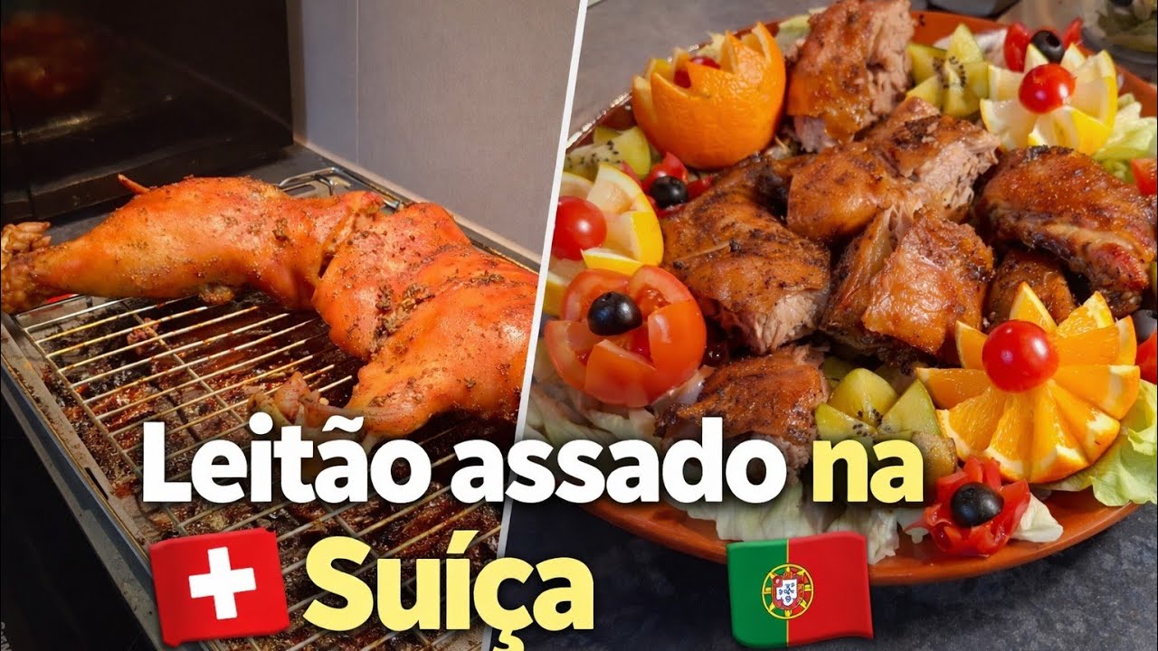 #Leitão assado na #Suiça para a passagem de ano! 
