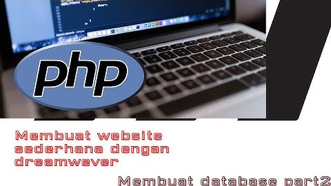 membuat web sederhana dengan dreamweaver (akses proses registrasi dan login)