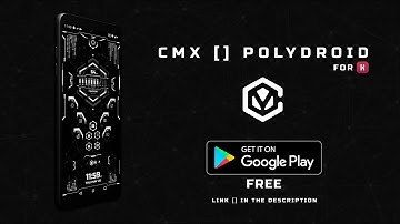 CMX - POLYDROID KLWP Theme (Android Personalization/Customization) - Customize Your Android