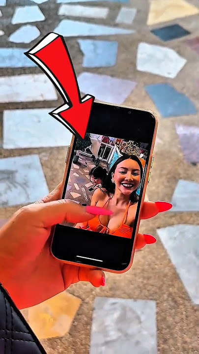 See the action behind the beautiful selfie⁉️#shorts #shortvideo #fyp