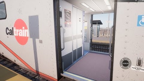 Train Sim World 2020 - CalTrain Bi-Level Passenger Car Tour