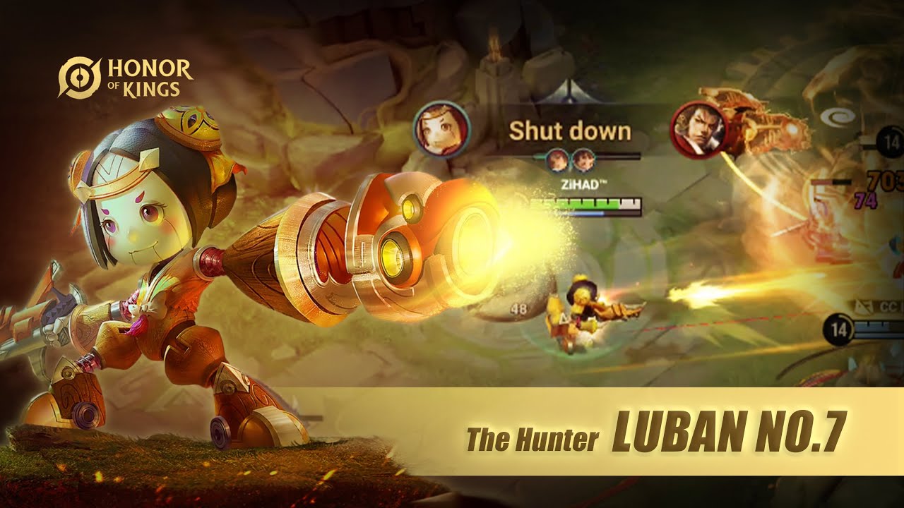 The Massive Damager Luban No.7 Best Build for Rank Push | Honor of Kings