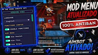 The King Cheats V262 | Free Fire Headshot Hack 🔥 | FF NEW ANTIBAN BRUTAL MOD MENU APK | 100% Safe |