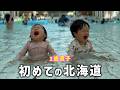 【1歳双子】初めての北海道✈️爆笑だらけの夏旅🌻