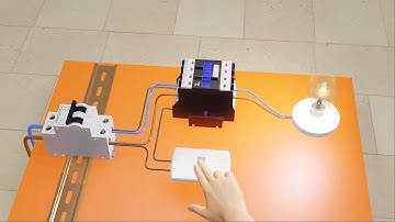 El Contactor SIRVE para abrir o cerrar Circuitos de ALTA POTENCIA | Solo animación