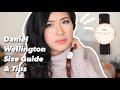 Daniel Wellington SIZE GUIDE & TIPS! DIFFERENT STYLES? EVERYTHING YOU NEED TO KNOW! | kimcurated