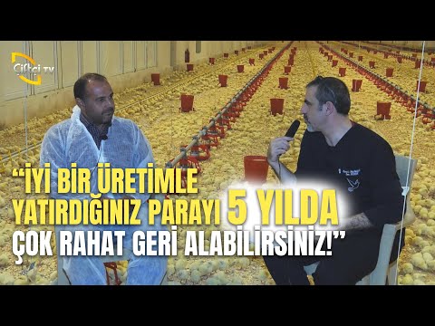 "İyi Bir Üretimle Yatırdığın Parayı 5 Yılda Geri Alabilirsin!" - Dr. Cem İle Kanatlılar