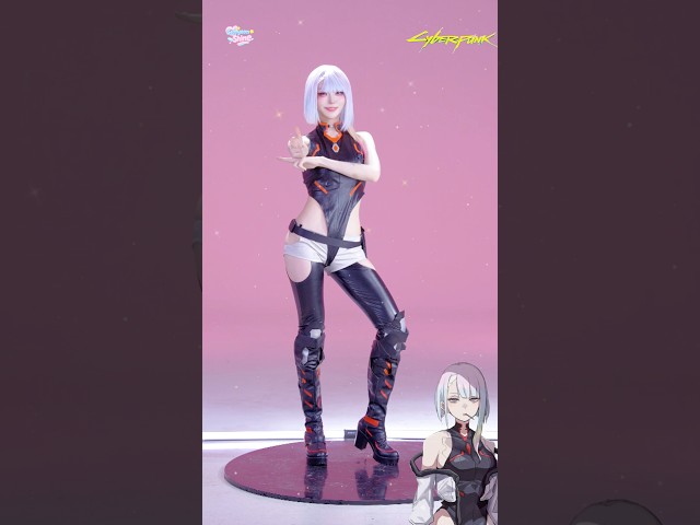 루시➕파라파라?!????#cosplay #댄스 #원픽이엔티 #cosplay#animegirl#코스프레#명조 #사이버펑크2077 #cyberpunk2077 #lucy #dance #댄스