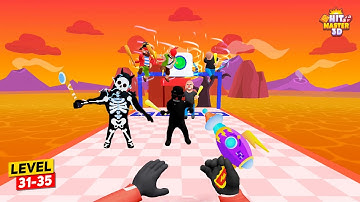 Hit Master 3D - Knife Assassin (Level 31-35) Android Gameplay