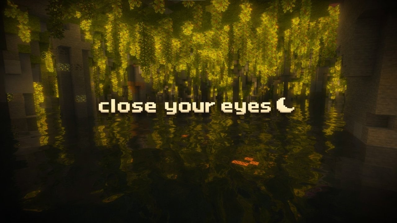stop fighting your thoughts… just rest 💤🌙 (minecraft sleep ambience)