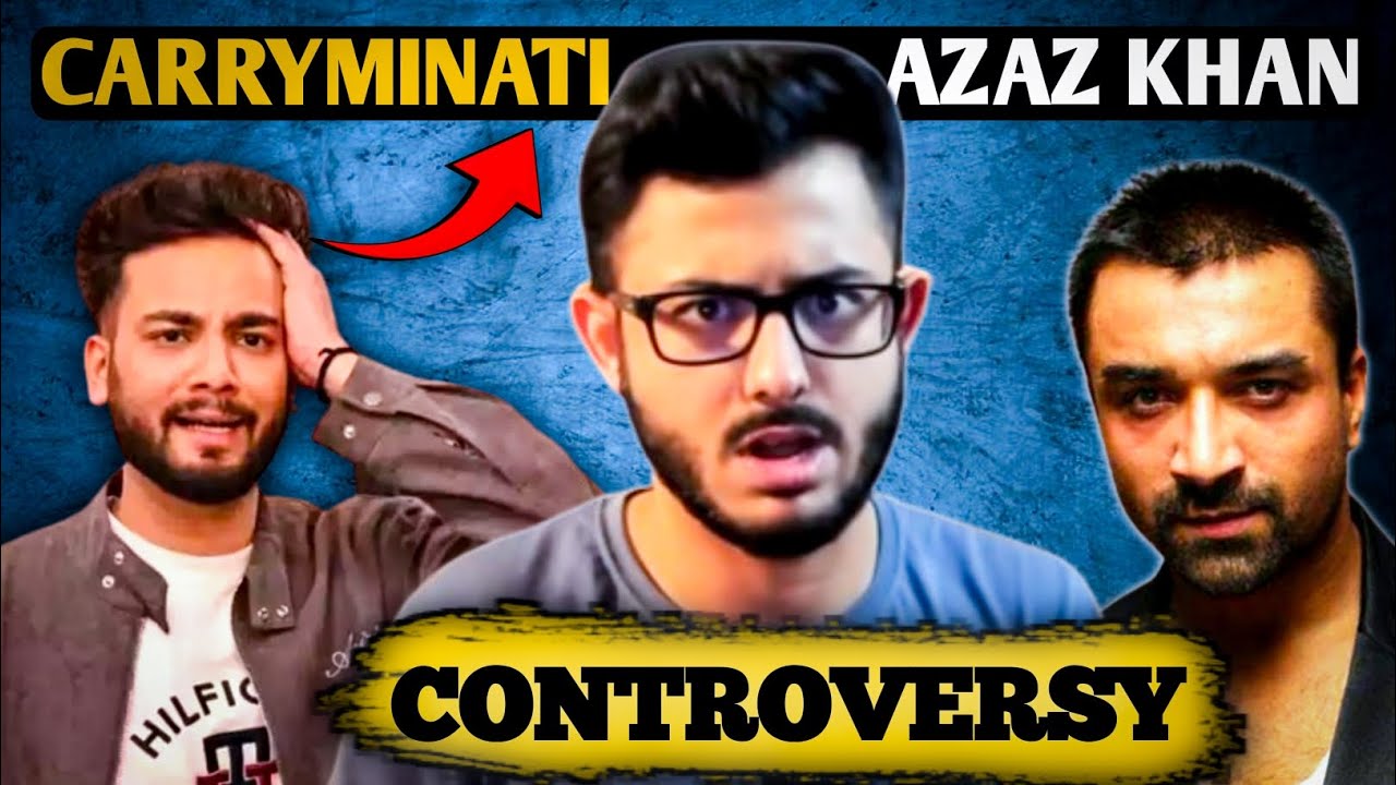 CARRYMINATI AND ELVISH VS AZAZ KHAN FIGHT|| SORRY TO AZAZ KHAN ...