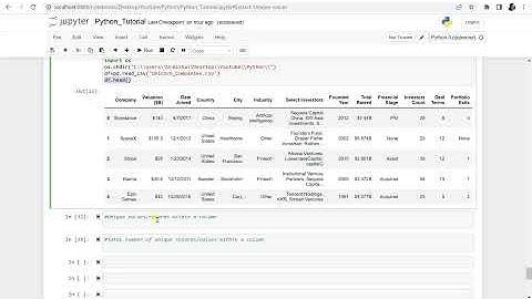 Extract Unique Values in Python || unique() vs. nunique()