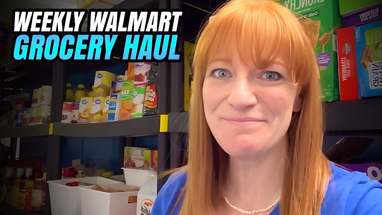 Family of 13 WALMART Grocery Haul