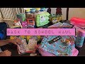 Nalas 1st vlog / Back To School Haul