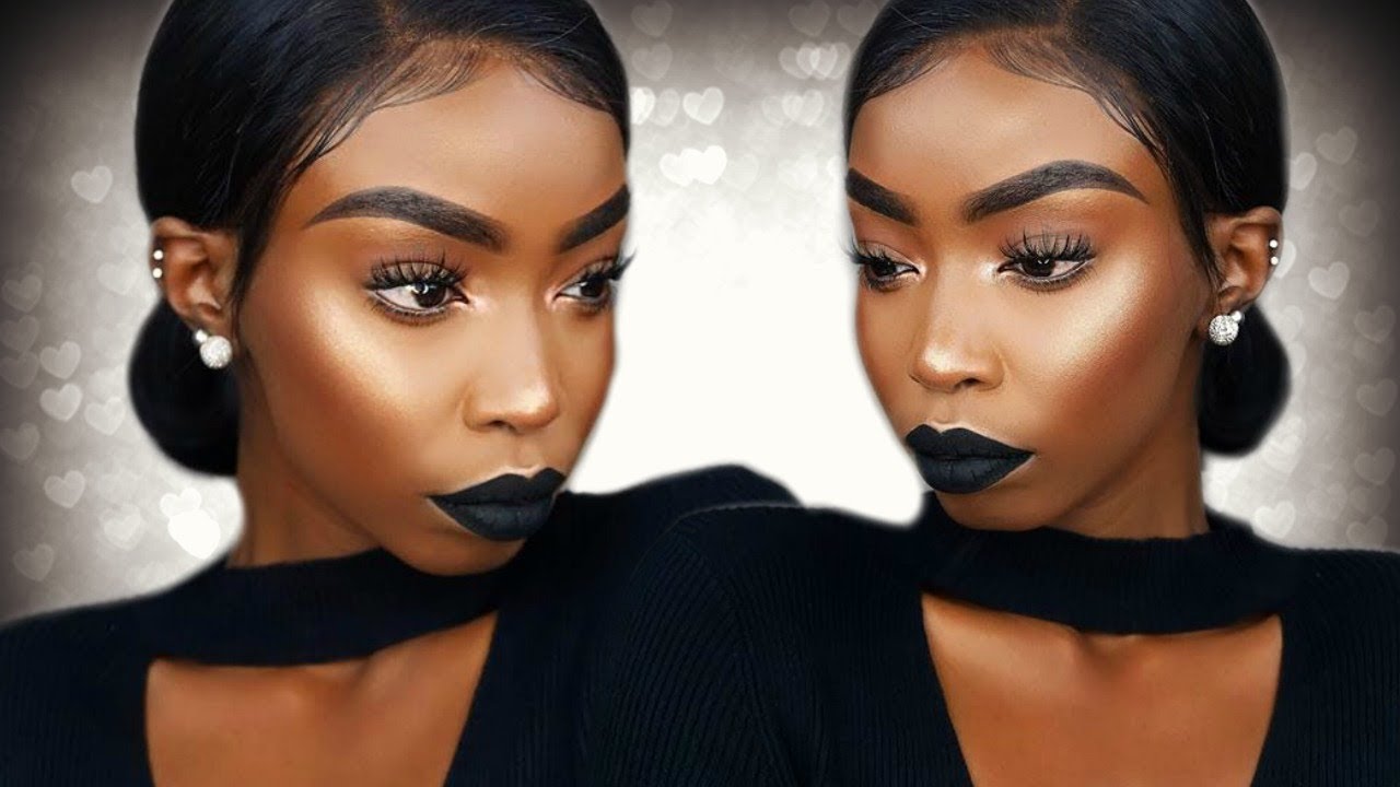 Black Lip Look Black Women| Dark Skin| WOC YouTube