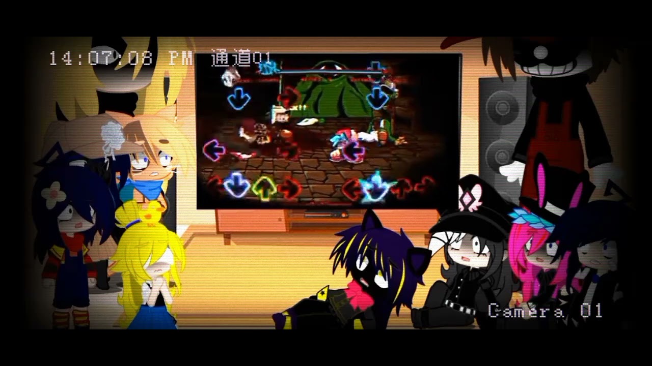 Katie oc's react to MX is claire's friend