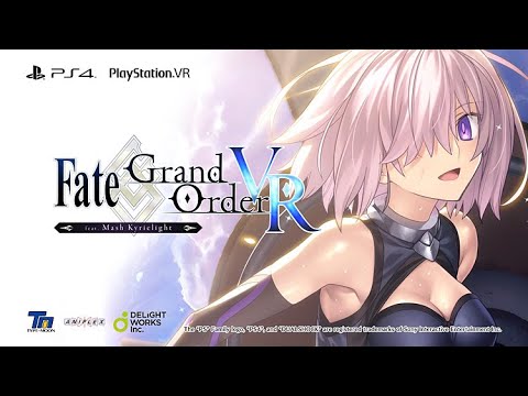 Fate Grand Order VR ft Mash Kyrielight Прохождение 2019 PS4 PSVR