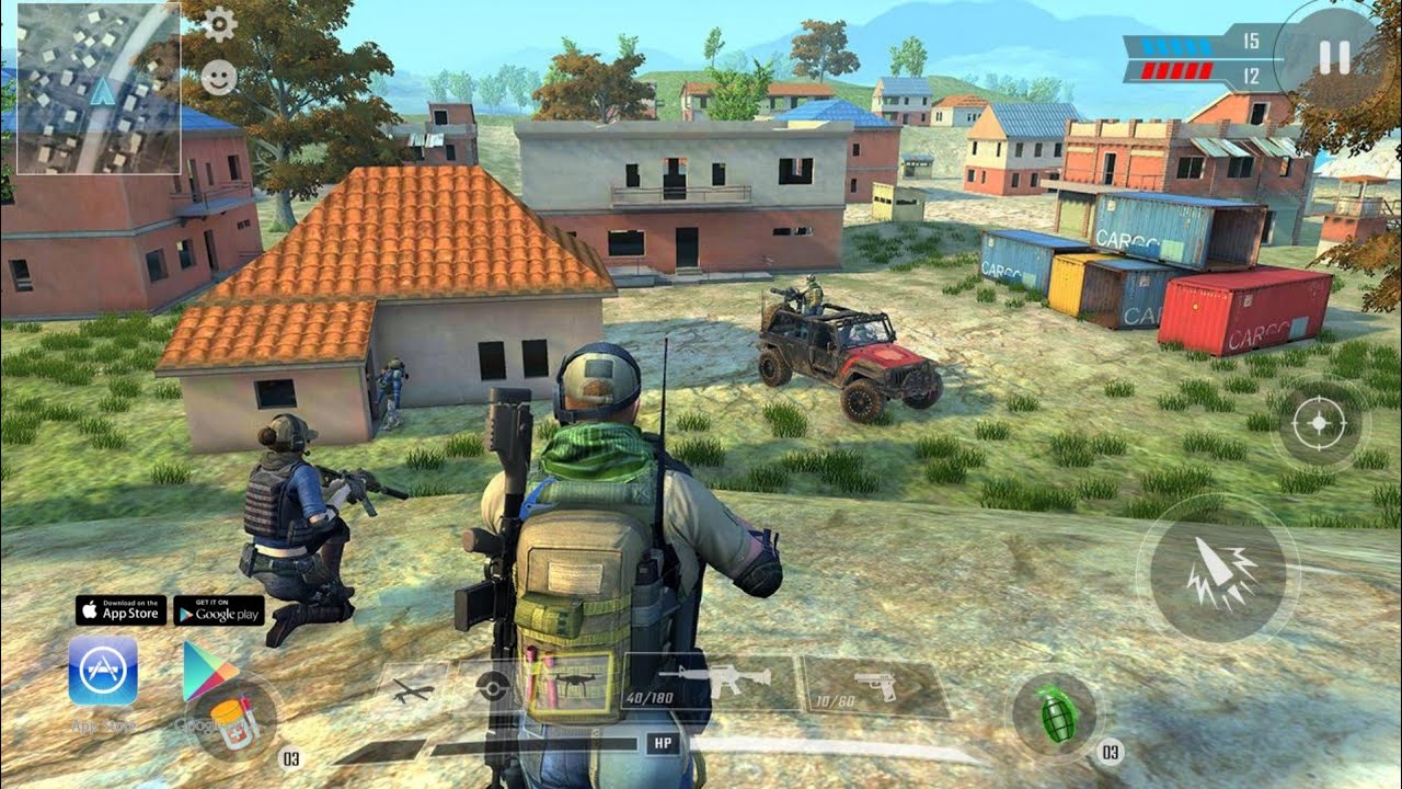 Real Commando Game: Free Games Offline Action 2021 Gameplay Part 1