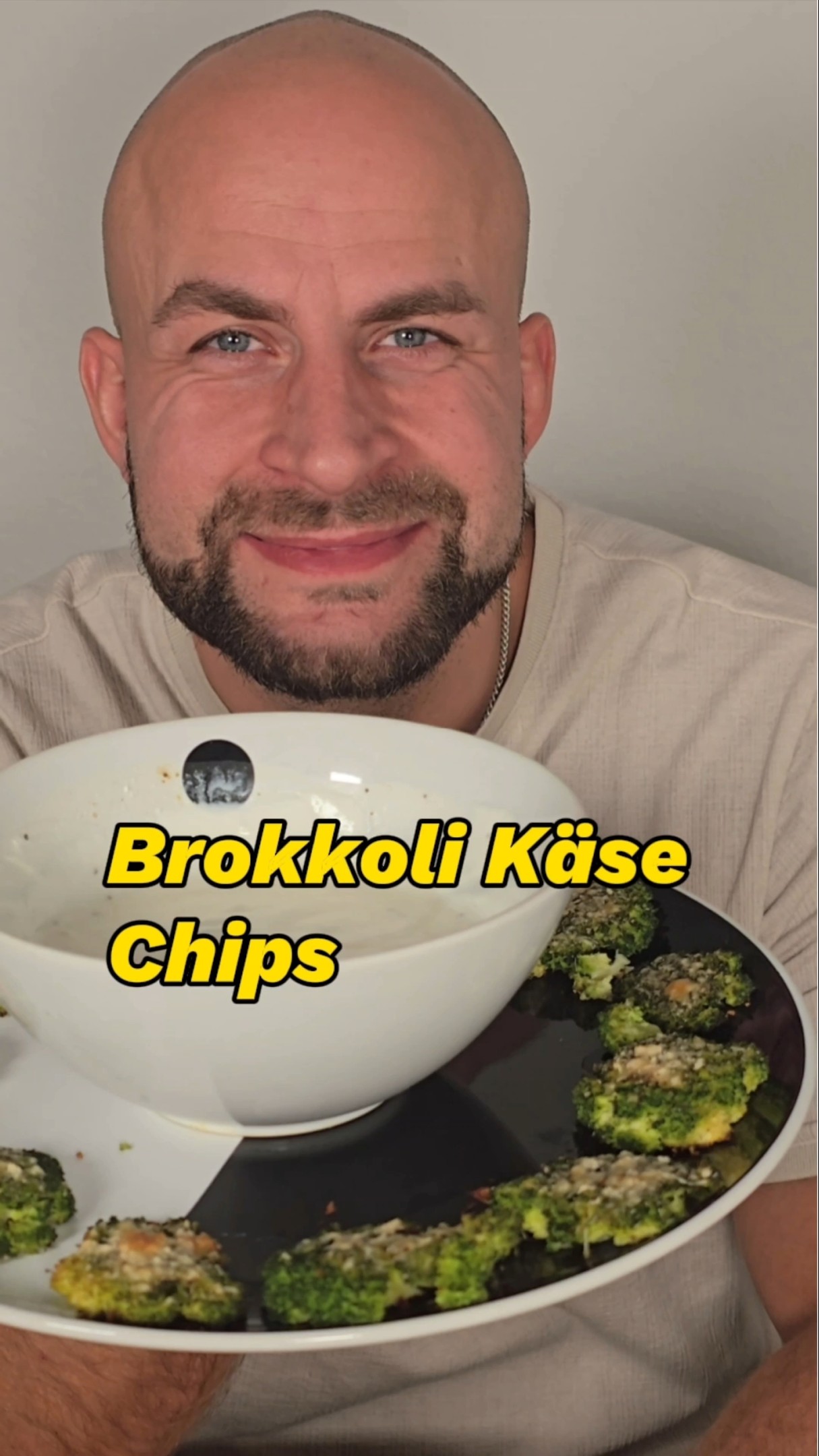 Brokkoli Käse Chips - YouTube