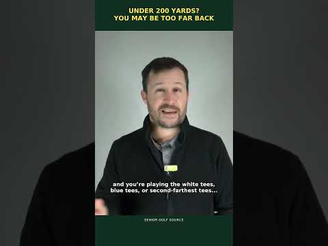 Is it Time to Move Forward (Senior Tees)?  #golftips #seniorgolf
