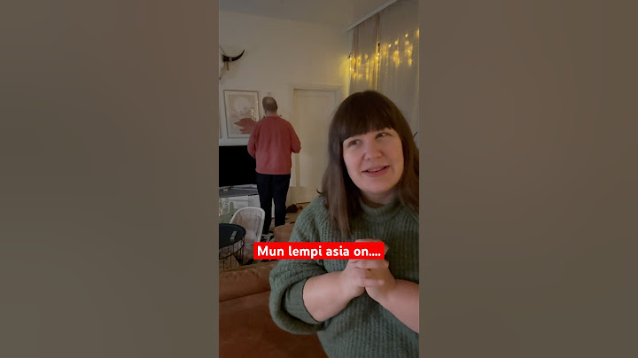 Mun lempi asia on…