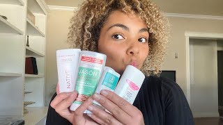 I Ranked These 5 Natural Deodorants from Best to Worst | Native, Schmidt's, Jason, etc!