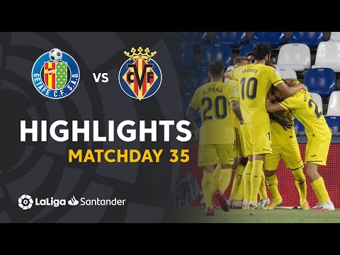 Getafe Villarreal Goals And Highlights