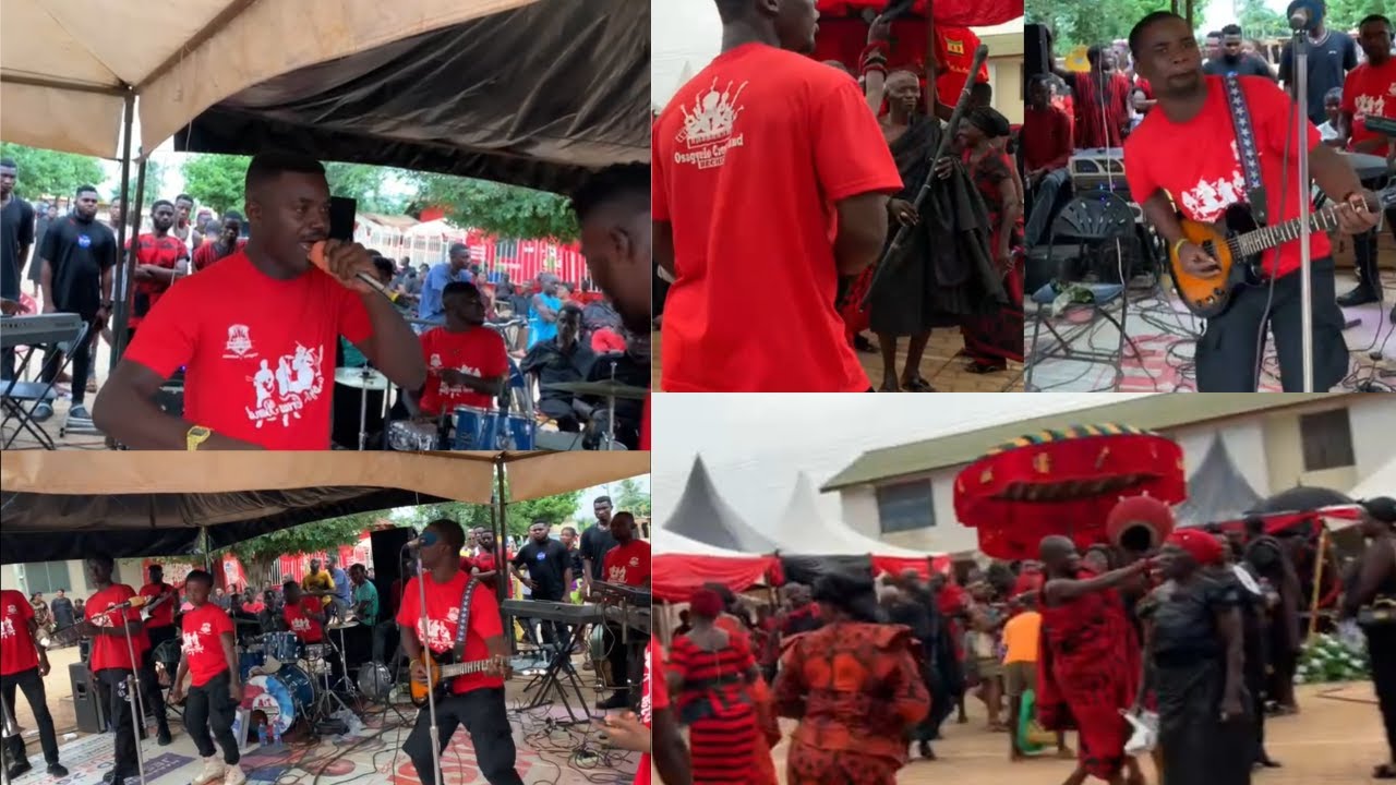 UNDISPUTED!! Watch How Osagyefo Crew Band Electrified Bechem With Their Amazing Performance
