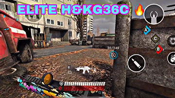 ELITE H&KG36C Gameplay 🔥😍 Warface Global Operations Pro Gameplay!