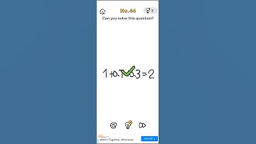 Brain out level 44 solution /can you solve this question? / #shorts #shorts #trending