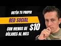 CREA tu propia RED SOCIAL con menos de lo que te cuesta una pizza de jamón con piña