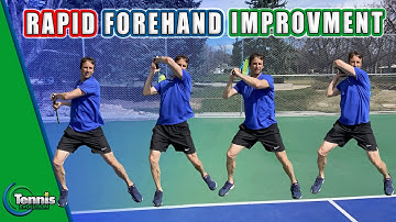 INSTANT Forehand Follow Through Improvement : FOREHAND LESSON
