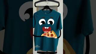 Life Doodles | T-shirt eating pizza 🍕 #lifedoodles #shorts #doodle #pizza #shortvideo #cartoon