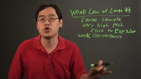 Differences Between Weak & Strong Law of Large Numbers