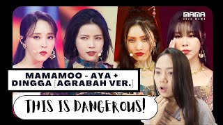 Retired Dancer Reacts to MAMAMOO - AYA   DINGGA [AGRABAH VER.] (Reaction Video)