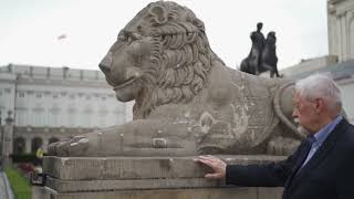 Architekt, kierownik budowy i konserwator zabytków mówią o renowacji lwów przed Pałacem Prezydenckim