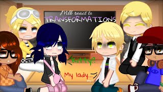 Miraculous Laybug Characters React To Transformations