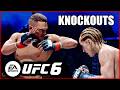 UFC 6 - Slowmotion Knockout Compilation