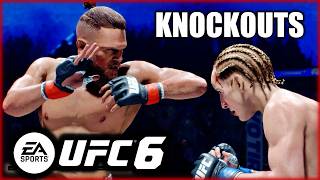 UFC 6 - Slowmotion Knockout Compilation