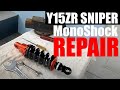 How to repair your Yamaha Sniper Y15ZR rear monoshock