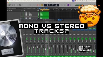 MONO VS STEREO - LOGIC PRO X TUTORIAL