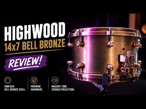This Bell Bronze Snare is ABSOLUTLEY MASSIVE | Highwood 14x7 Review