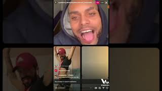 One Mo Chance Rollie Pollie and bad boys club on ig live