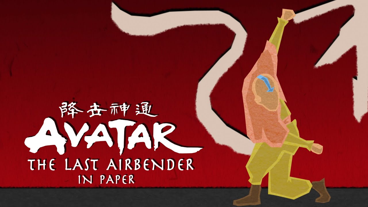 Avatar The Last Airbender Intro in Papercraft YouTube